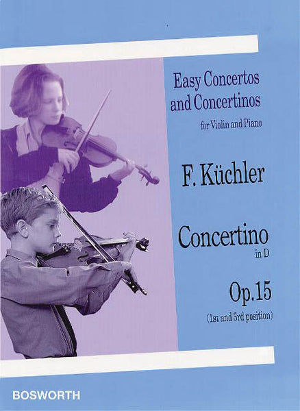 Kuchler - Concertino in D Major, Op. 15 - Violin and Piano