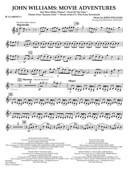 Williams, arr. Sweeney – Movie Adventures – Concert Band