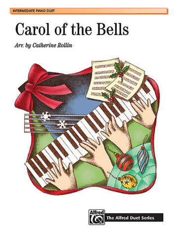 Leontovich, arr. Rollin – Carol of the Bells (Intermediate) – Piano, 4 Hands