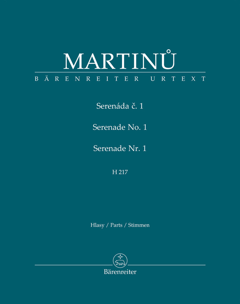 Martinu - Serenade No. 1, H217 - Set of Parts