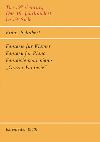 Schubert - Fantasy for Piano - Piano Solo