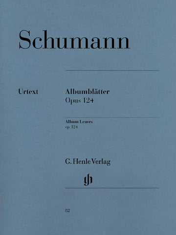 Schumann, ed. Herttrich – Album Leaves, Op. 124 – Piano