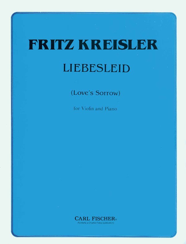 Kreisler - Liebesleid - Violin and Piano