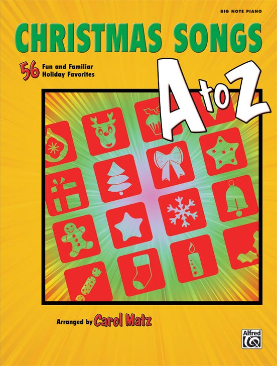 Matz, arr. - Christmas Songs A to Z - Easy Big Note Piano