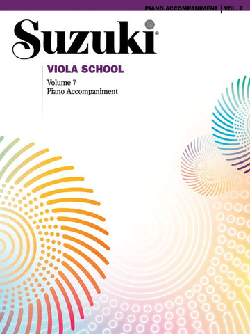Suzuki Viola School, Vol. 7 – Piano Accompaniment