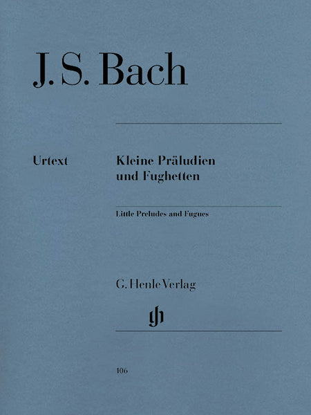 Bach, ed. Steglich – Little Preludes and Fughettas – Piano