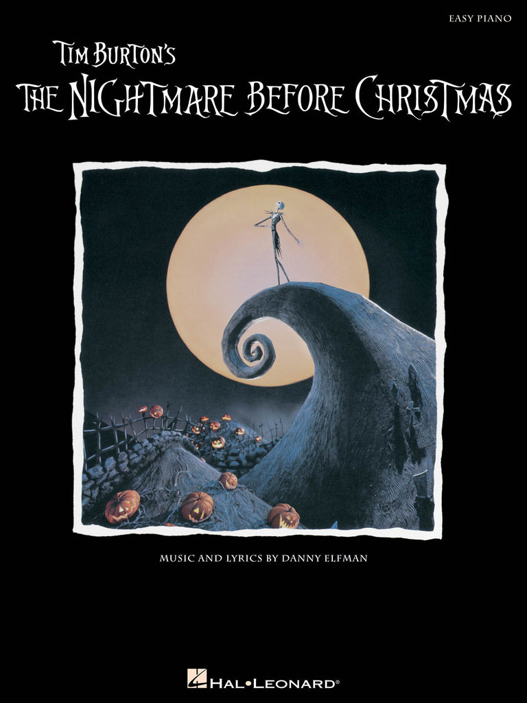 Elfman - Tim Burton's "The Nightmare Before Christmas" - Easy Piano