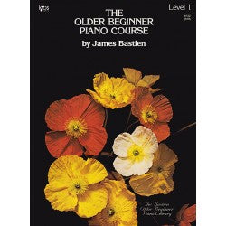 Bastien - The Older Beginner Piano Course, Level 1 - Piano Method