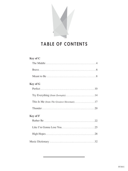 Faber and Ophoff, arrs. - ChordTime Piano: Hits, Level 2B - Piano Method