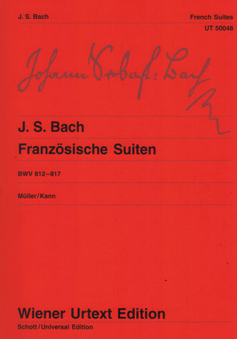 Bach – French Suites, BWV 812-817 – Piano