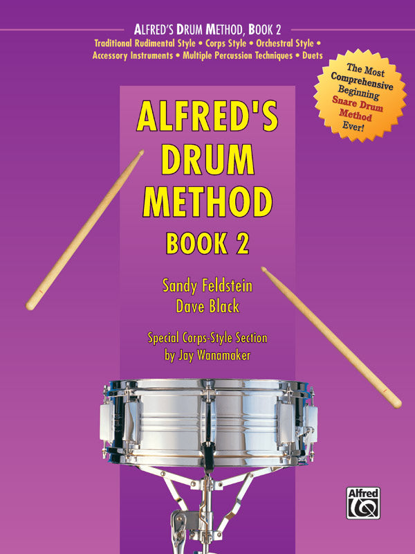 Feldstein and Black - Alfred's Drum Method, Book 2 - Drum Method
