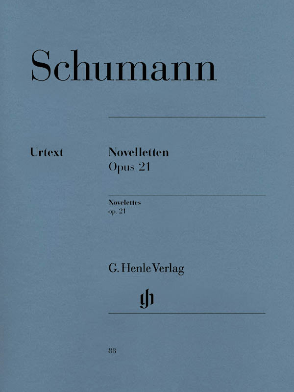 Schumann, ed. Herttrich – Novellettes Op. 21 – Piano