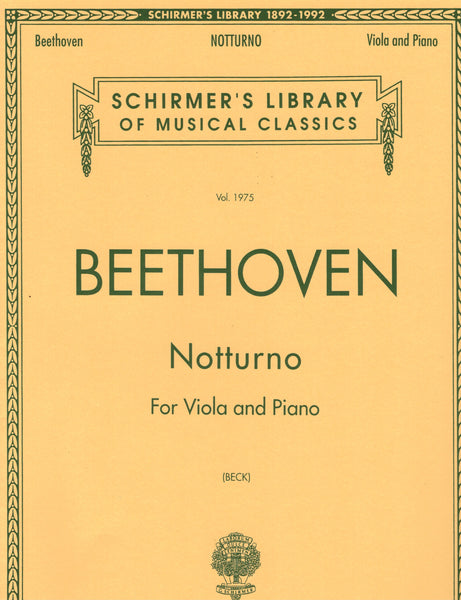 Beethoven - Notturno - Viola and Piano