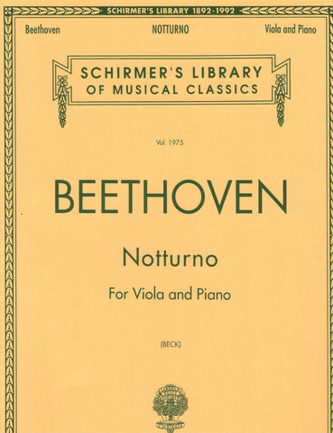 Beethoven - Notturno - Viola and Piano