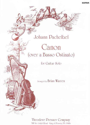 Pachelbel, arr. Warren - Canon - Guitar Solo