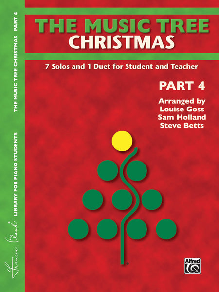 The Music Tree: Part 4, Christmas - Easy Piano