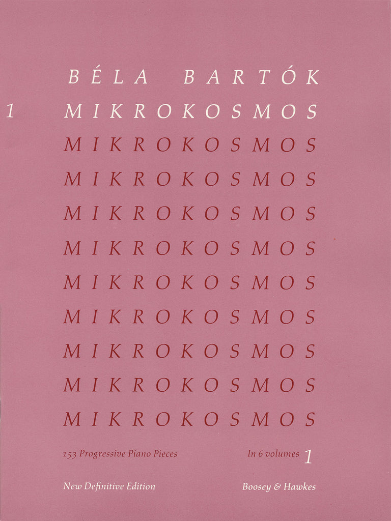 Bartok – Mikrokosmos, Vol. 1 – Piano