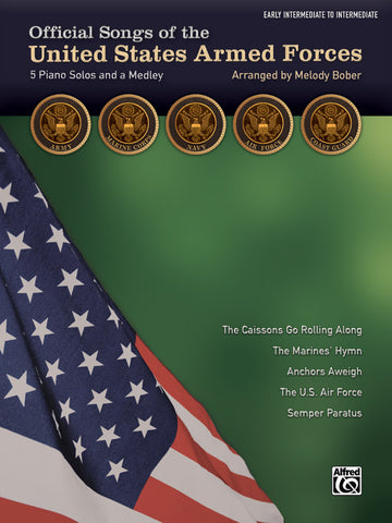Bober, arr. - Official Songs of the United States Armed Forces - Intermediate Piano Solo