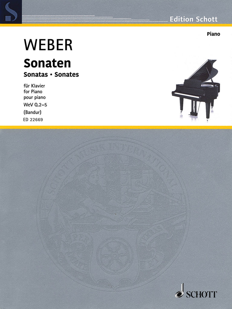 Weber, ed. Bandur - Sonatas - Piano