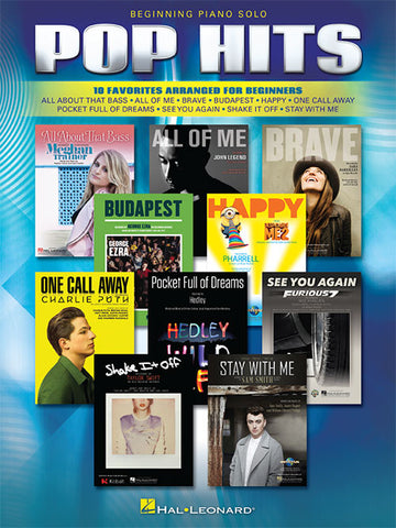 Various - Pop Hits - Beginning Piano Solo