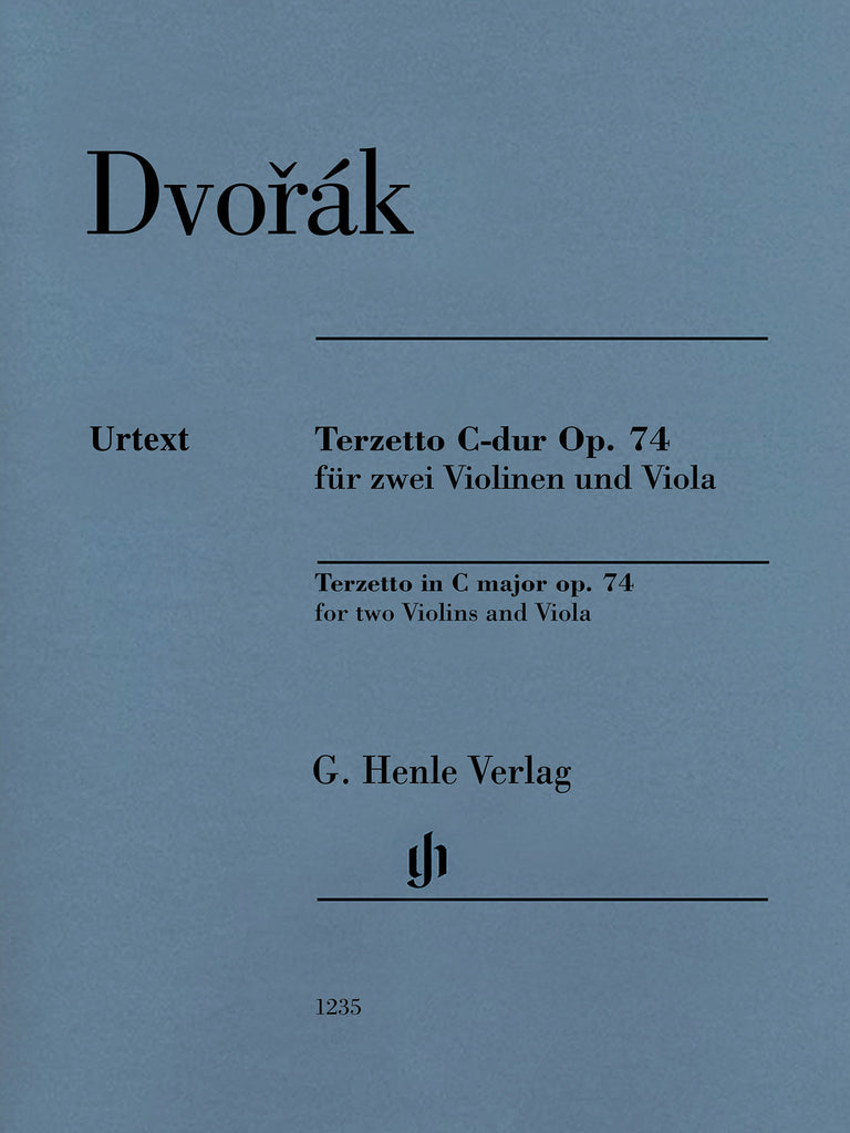 Dvorak - Terzetto in C, Op. 74 - 2 Violins and Viola