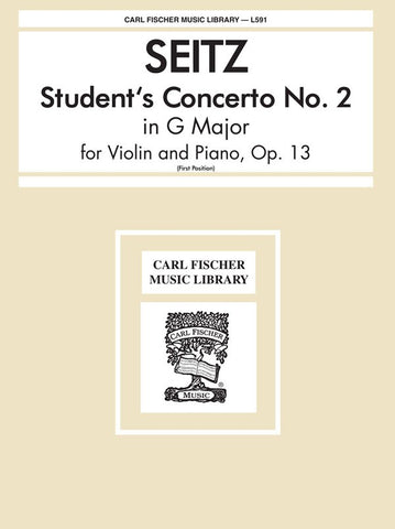 Seitz - Student's Concerto No. 2 - Violin and Piano