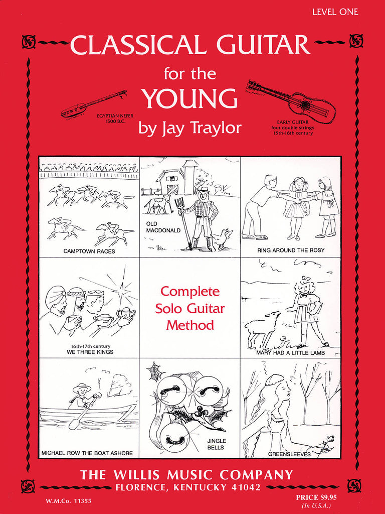 Traylor - Classical Guitar for the Young, Book 1 - Guitar Method