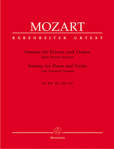 Mozart - Late Viennese Sonatas - Violin and Piano
