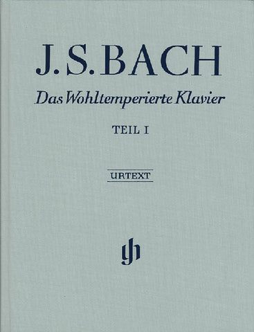 Bach, ed. Heinemann – The Well-Tempered Clavier Part I, BWV 846-869 (w/ fingerings) – Piano (clothbound)
