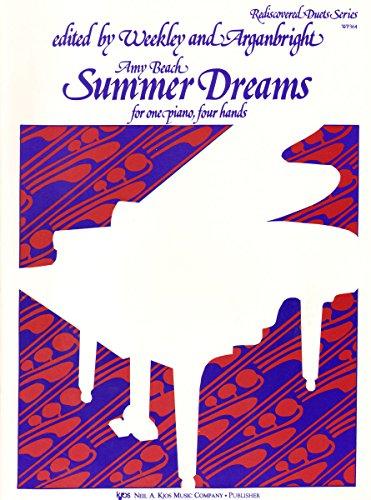 Beach, eds. Weekley and Arganbright - Summer Dreams - Piano 4 Hands