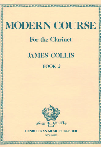 Collis – Modern Course for the Clarinet, Book 2 – Clarinet Method