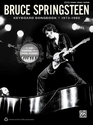 Springsteen – Keyboard Songbook (1973-1980) – Piano, Vocal, Guitar