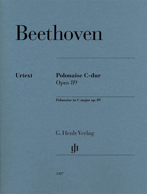 Beethoven, ed. Irmer – Polonaise in C Major, Op. 89 – Piano