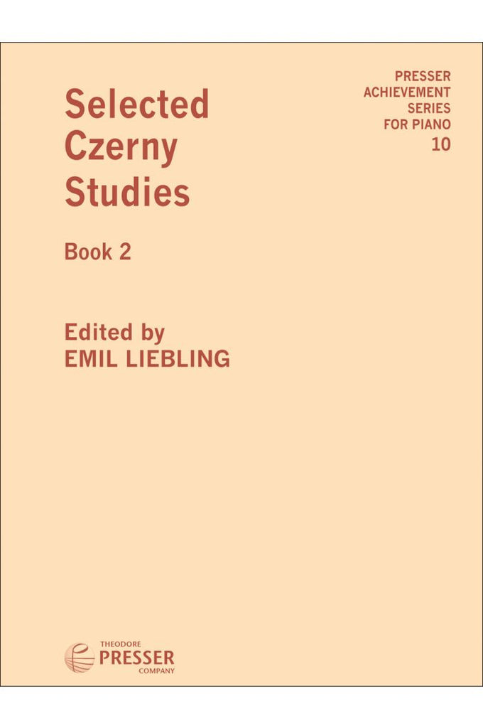 Czerny, ed. Liebling - Selected Czerny Studies, Vol. 2 - Piano Method