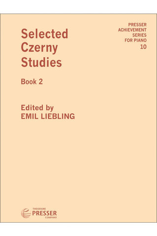 Czerny, ed. Liebling - Selected Czerny Studies, Vol. 2 - Piano Method