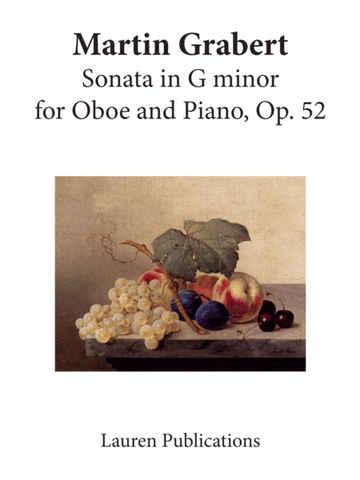 Grabert - Sonata in G Minor, Op. 52 - Oboe and Piano