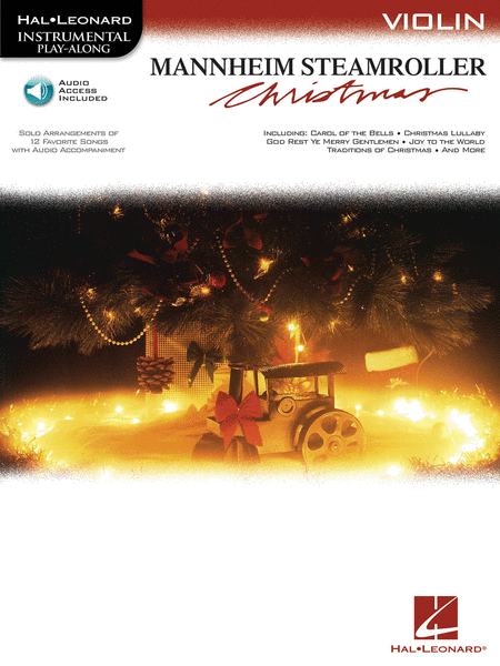 Hal Leonard Violin Play-Along: Manheim Steamroller Christmas (w/Audio Access) - Violin Solo