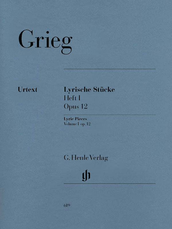 Grieg, ed. Heinemann – Lyric Pieces, Vol. I, Op. 12 – Piano