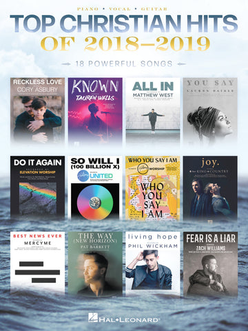 Various - Top Christian Hits of 2018-2019: 18 Powerful Songs - Piano, Vocal, Guitar