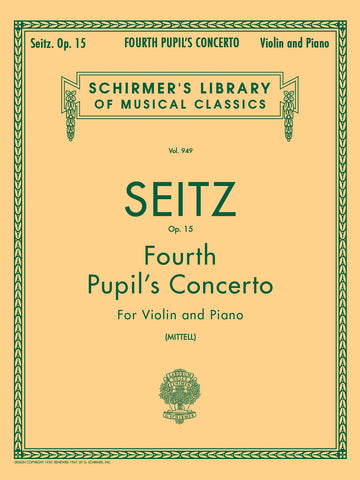 Seitz - Fourth Pupil's Concerto - Violin and Piano