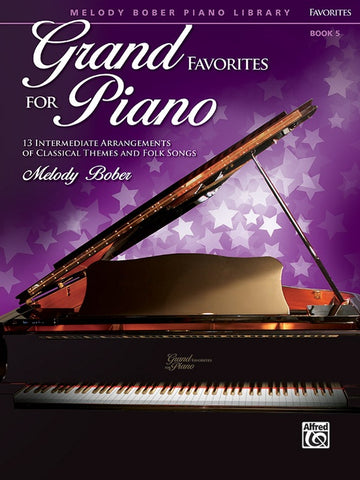Bober - Grand Favorites for Piano, Book 5 - Easy Piano