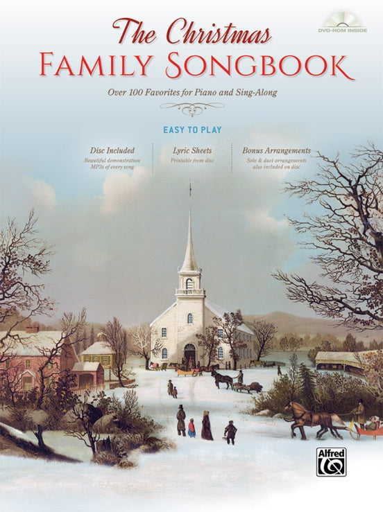 Various - The Christmas Family Songbook (w/DVD) - Piano, Vocal, Guitar