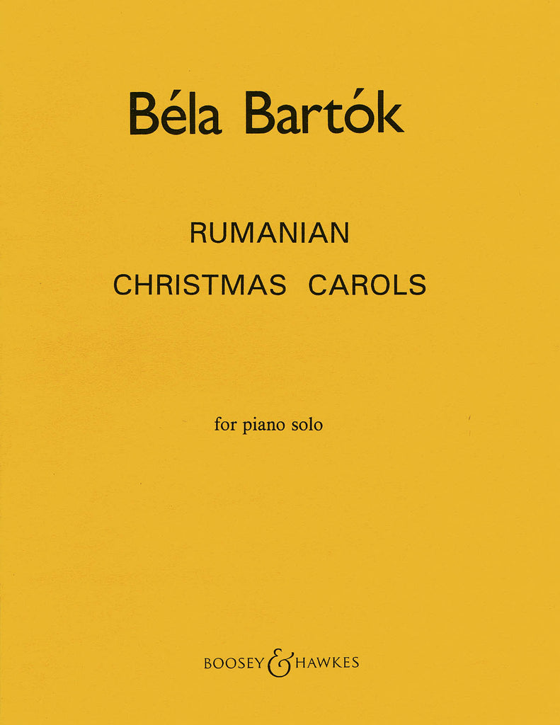 Bartok – Rumanian Christmas Carols – Piano