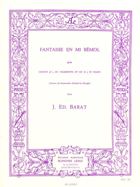 Barat - Fantaisie in Eb Minor - Trumpet and Piano