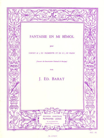 Barat - Fantaisie in Eb Minor - Trumpet and Piano