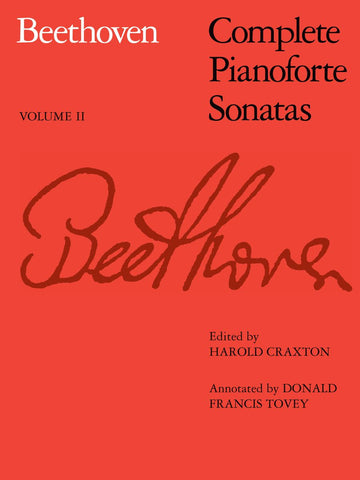 Beethoven, ed. Craxton – Complete Pianoforte Sonatas, Vol. II – Piano