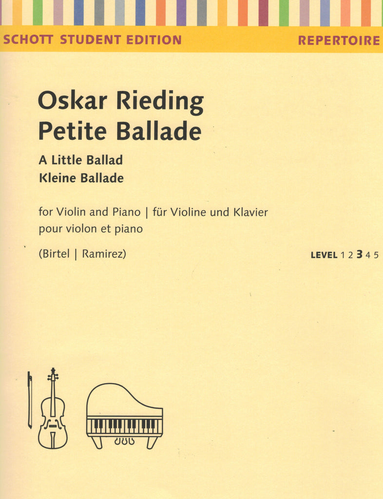 Reiding - Petite Ballade - Violin and PIano