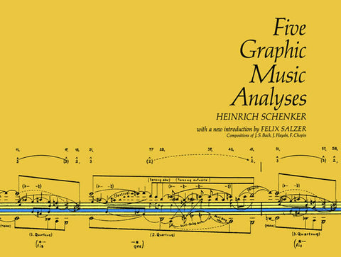 Schenker- 5 Graphic Music Analyses - Book