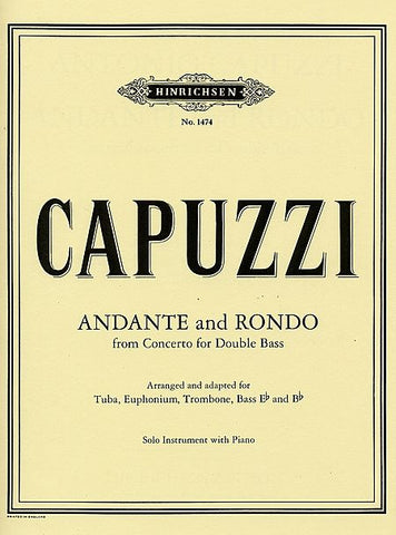 Capuzzi - Andante and Rondo - Tuba, Trombone, Euphonium, Eb/Bb Bass, and Piano