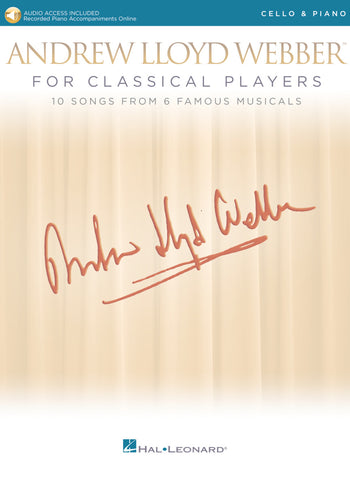 Webber - For Classical Players - Cello Anthology
